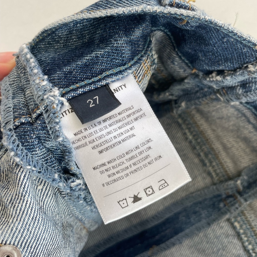 Citizens Of Humanity Baggy Denim Jeans - Size 27 - Picture 8 of 8